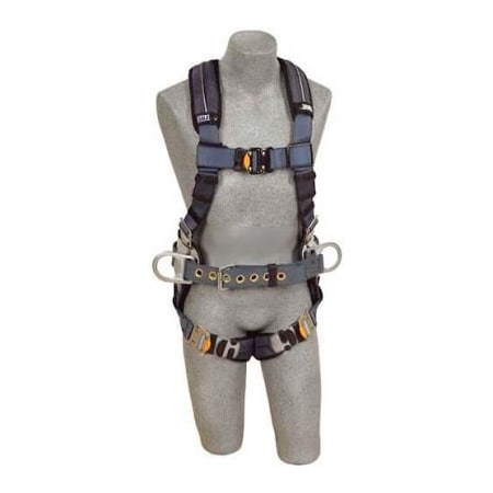 3M Dbi-Sala ExoFit XP Construction Style Positioning Harness, X-Large, 420 lb (190 kg), Back, Side D-Ring 1110153